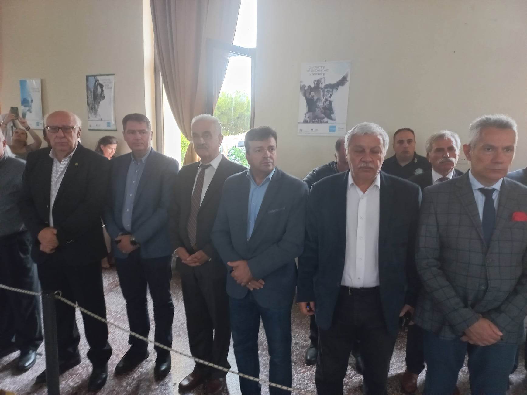 Ο Δήμαρχος Χερσονήσου στην τελετή αποφοίτησης των Δοκίμων Εφέδρων Αξιωματικών της ΣΕΑΠ