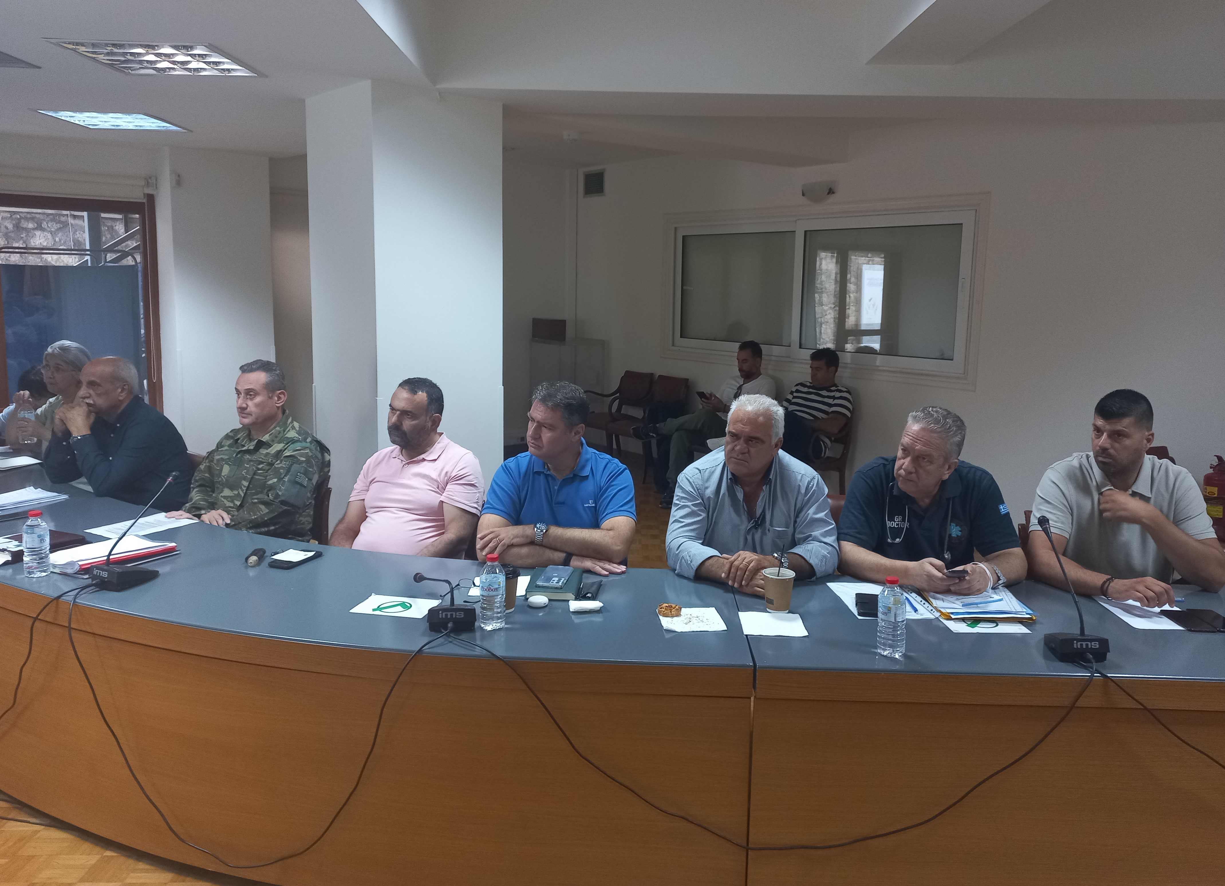Μήνυμα ετοιμότητας και συνεργασίας του Δημάρχου Χερσονήσου στη συνεδρίαση του Συντονιστικού Οργάνου Πολιτικής Προστασίας