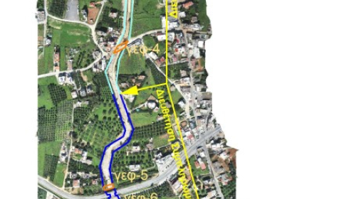 Υπογραφή συμπληρωματικής σύμβασης για τη  Μελέτη  Διευθέτησης του Γουβιανού Ποταμού