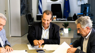 Υπογραφή Μνημονίου Συνεργασίας και Συμφωνητικού Παραχώρησης μεταξύ Δήμου και Επιμελητηρίου για την ενίσχυση του Καταδυτικού Πάρκου Χερσονήσου