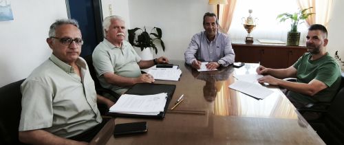 Υπογραφή σύμβασης για την αναβάθμιση του εξωτερικού δικτύου ύδρευσης της Δ.Ε. Επισκοπής