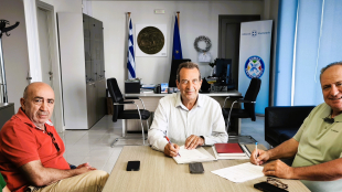Υπογραφή σύμβασης για δωρεάν ενδοδημοτική συγκοινωνία  στο Δήμο Χερσονήσου