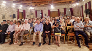Ο Δήμος Χερσονήσου τίμησε τον ιστορικό και ποιητή Αντώνη Σανουδάκη