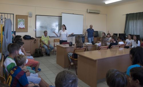 Εκπαιδευτική δράση σε μαθητές Στ΄ τάξης 1ου και 2ου Δ.Σ. Λιμ. Χερσονήσου στο πλαίσιο του ευρ. προγρ. E2STORMED