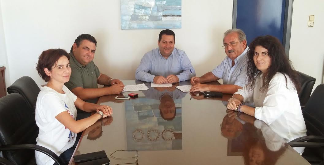 Ξεκινούν οι εργασίες ηλεκτροφωτισμού της οδού Ναυάρχου Νεάρχου στο Λιμ. Χερσονήσου