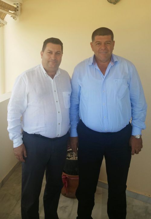 Συνάντηση εργασίας με το δήμαρχο Παραλιμνίου (Κύπρος)