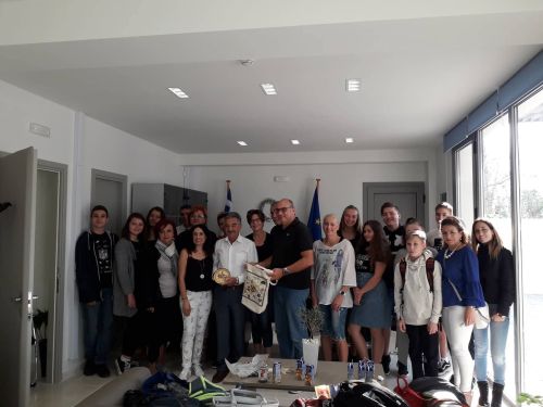 Στο δημαρχείο Χερσονήσου μαθητές στο πλαίσιο προγράμματος Erasmus