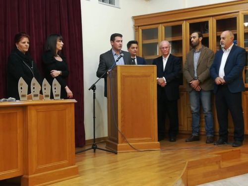 Επιτυχημένη η τελετή βράβευσης των εισαχθέντων μαθητών Λυκείων του Δήμου στην Τριτοβάθμια Εκπαίδευση από το δημοτικό Ίδρυμα Έλλη Αλεξίου.